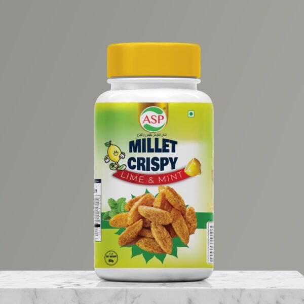 Puffed Snacks Lime & Mint - 90 gram