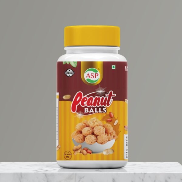 Puffed Snacks Peanut Balls- 90 gram