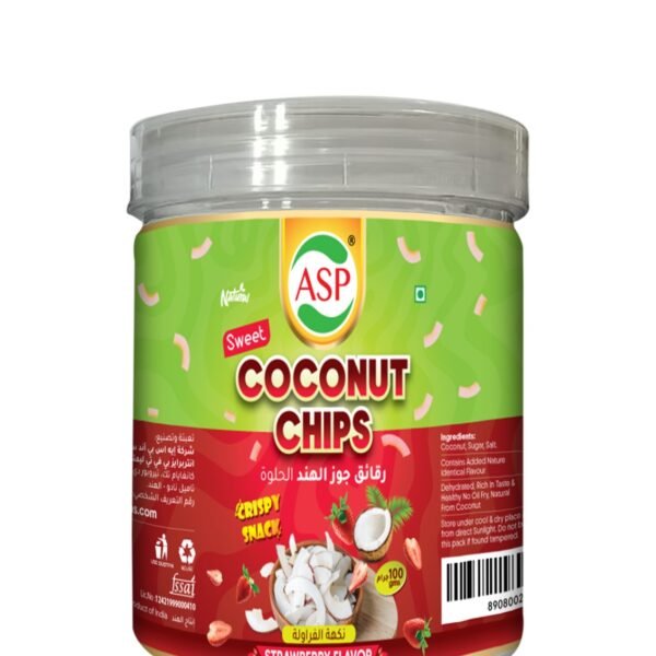 Coconut Chips Strawberry-80 gram
